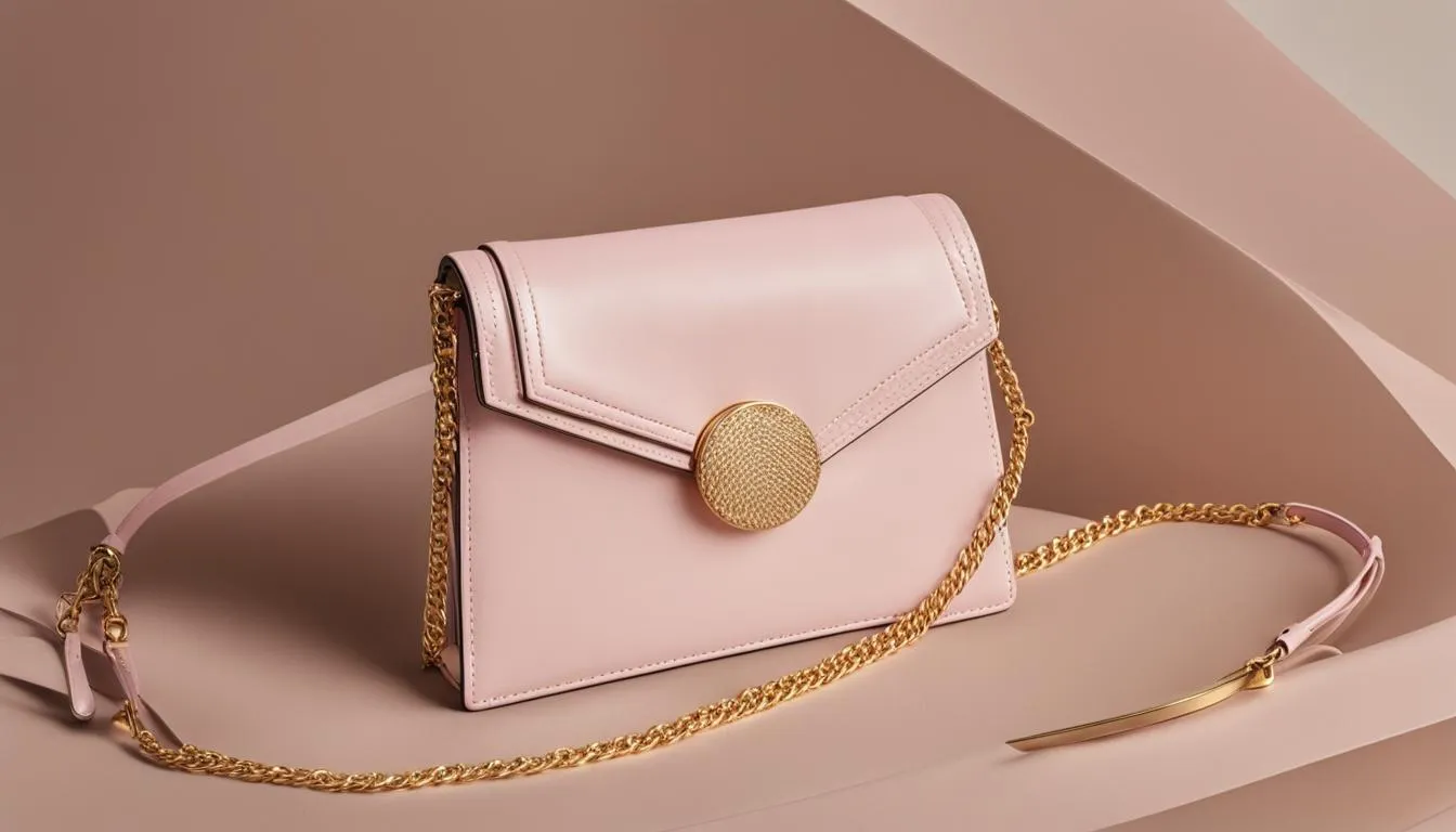 light pink purse